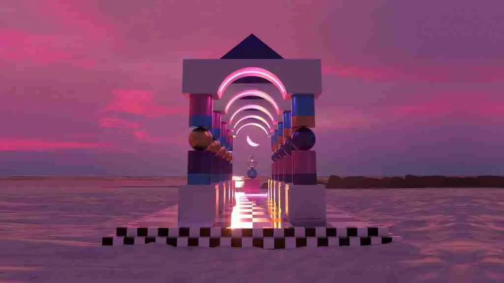 Portal Pink Wide Moon - Pilar Zeta - Faena Art - Site Specific - Art Design Network - Negocios Latinoamérica